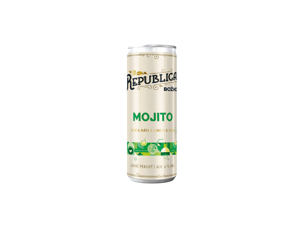 BOŽKOV Mojito 6% 250 ml