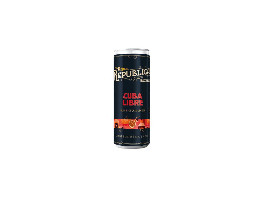BOŽKOV Cuba Libre 6% 250 ml