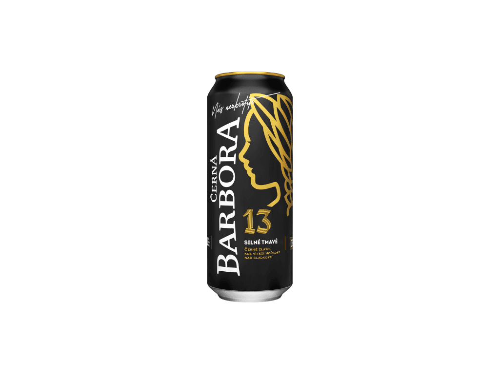 ČIERNA BARBORA pivo 500 ml