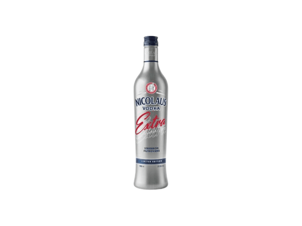 VODKA EXTRA STRIEBROM FILTROVANÁ SILVER 37,5% 0,7l